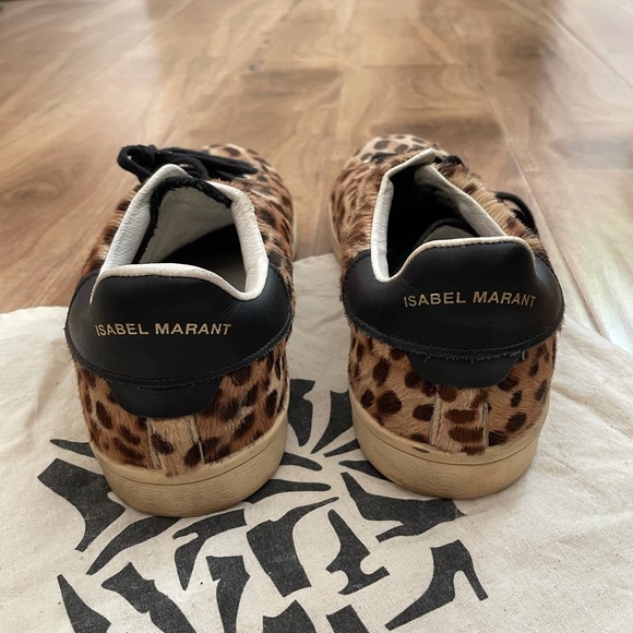 Etoile Isabel Marant leopard sneakers - Picture 2 of 4